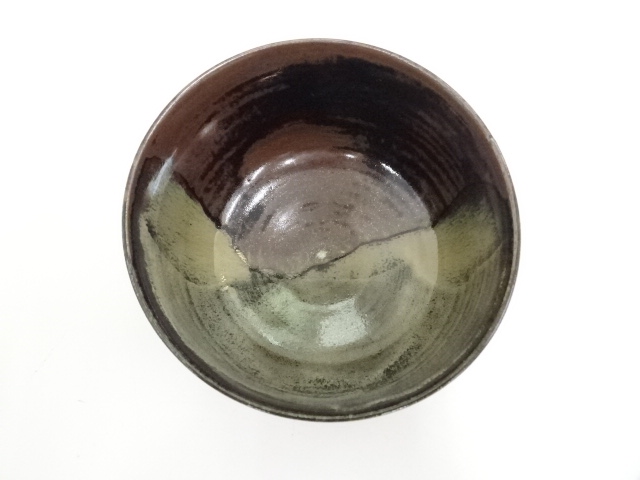 茶道具 高取焼茶碗 2代鬼丸碧山 茶道具 高取焼茶碗 2代鬼丸碧山 茶道具 高取焼茶碗 2代鬼丸碧山